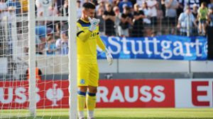 Stammkeeper Ramon Castellucci steht vor der Rückkehr ins Tor der Stuttgarter Kickers. Foto: Pressefoto Baumann/Julia Rahn