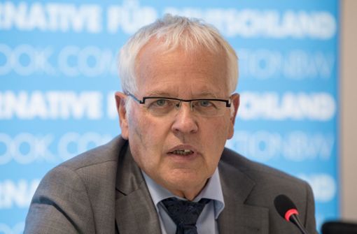 Emil Sänze (Foto) verkündete seinen Rücktritt als Stellvertreter von Fraktionschef Bernd Gögel. Foto: dpa