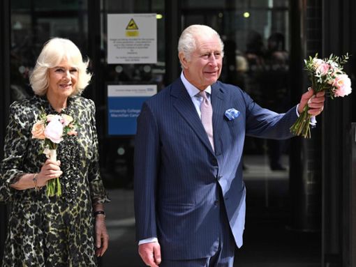 Erster Auftritt nach der Krebsdiagnose: König Charles mit Gemahlin Camilla. Foto: imago images/Cover-Images
