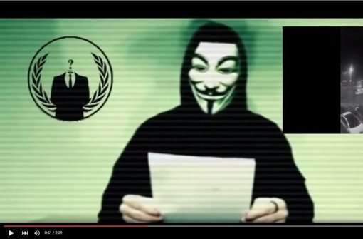 In einem Video im Internet hat die Hackergruppe Anonymous Cyberangriffe gegen die Terrormiliz „Islamischer Staat“ angekündigt. Foto: red