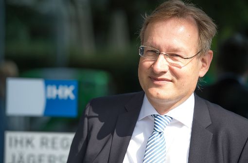 Johannes Schmalzl führt in den kommenden Jahren die Geschäfte der IHK Region Stuttgart. Foto: dpa