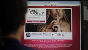 Das Seitensprungportal „Ashley Madison“ ist gehackt worden. Die Hacker haben rund 32 Millionen Kundendaten veröffentlicht. Foto: AP