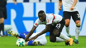 Orel Mangala könnte in Gladbach wieder in die Startelf des VfB rücken. Foto: AFP