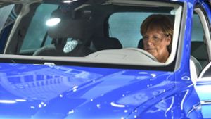 Angela Merkel trifft sich mit Oberbürgermeistern aus ganz Deutschland, um über die Luftqualität in deutschen Städten zu beraten. Foto: dpa