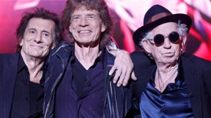 Die Rolling Stones feierten mit Hackney Diamonds dieses Jahr einen großen Erfolg. Foto: Imago Images/Matrix/TREVOR ADAMS