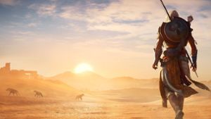 Mit „Assassin’s Creed: Origins“ veröffentlicht Ubisoft bereits den zehnten Teil der erfolgreichen Videospiel-Reihe. Welche Fortsetzungen noch auf der Gamescom präsentiert werden, zeigen wir in der Fotostrecke. Foto: Ubisoft