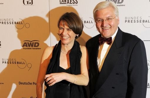 Frank-Walter Steinmeier und seine Ehefrau, die Richterin Elke Büdenbender Foto: dpa