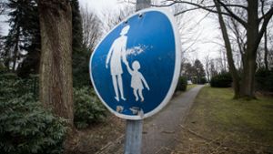 Der Tatort: Ein lauschiger Waldweg Foto: dpa