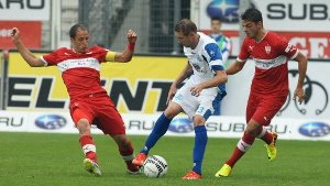 Spielt ab sofort in Berlin: Paul Grischok (Mitte). Foto: Pressefoto Baumann