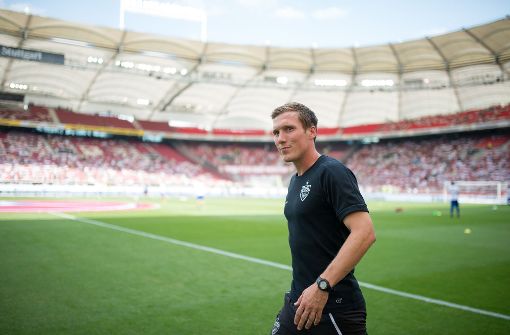 Seit einem Jahr ist Hannes Wolf Trainer beim VfB Stuttgart. Foto: dpa