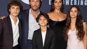 Matthew McConaughey zeigt stolz seine gesamte Familie