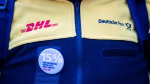 Die Gewerkschaft Verdi fordert für die Beschäftigten der Deutschen Post 15 Prozent mehr Gehalt. Foto: dpa/Christoph Soeder