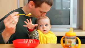 Wie motiviert man Männer, mehr als die üblichen zwei Monate Elternzeit zu nehmen? Foto: dpa/Uwe Anspach