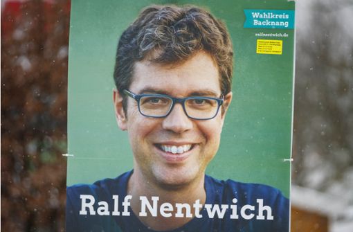 Der Grüne Ralf Nentwich  hat die meisten Stimmen im Wahlkreis Backnang eingefahren. Foto: Gottfried Stoppel