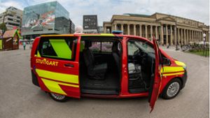 Alles, was von Stuttgarts Sirenen übrig ist, sind drei mobile Warnfahrzeuge der Feuerwehr. Foto: Lichtgut/Leif Piechowski