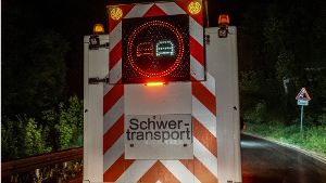 Sperrige Ladung:  Oberjettingen bekommt per Schwertransport einen neuen Trafo. Foto: Symbolbild/SDMG