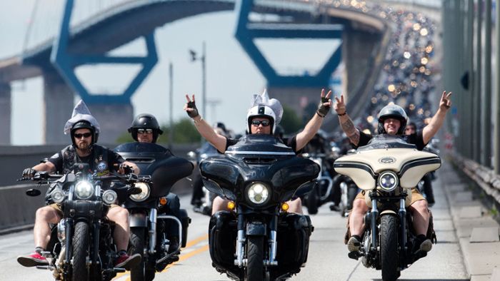 Tausende Besucher bei röhrenden US-Kult-Bikes
