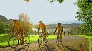 Der Radmarathon Alb-Extrem hinterlässt bleibende Eindrücke – auch in den Oberschenkeln der Radler auf dem Weg nach Hohenstaufen. Foto: Pressefoto Baumann