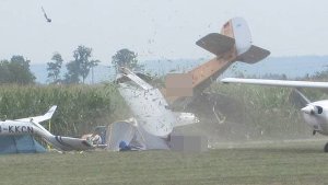 Schwerer Flugunfall bei Tannkosh-Fliegertreffen wohl Pilotenfehler