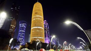 Katars Hauptstadt Doha wartet auf den Start der Fußball-Weltmeisterschaft. Das Sportereignis ist umstritten wie nie – in der  ganzen Welt. Foto: IMAGO/Laci Perenyi