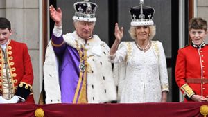 König Charles III. und Königin Camilla am Tag der Krönung in London. Foto: imago/UPI Photo