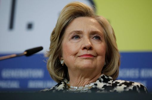 Die einstige Außenministerin Hillary Clinton Foto: AFP/DAVID GANNON