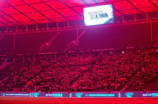 Union Berlin wird im Olympiastadion spielen. Foto: dpa/Andreas Gora