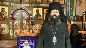 Bischof Hiob von der russisch-orthodoxen Gemeinde in Stuttgart. Foto: Martin Haar