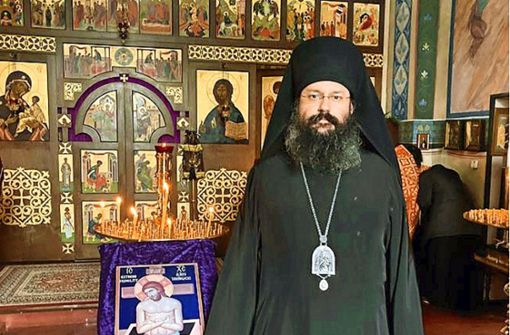 Bischof Hiob von der russisch-orthodoxen Gemeinde in Stuttgart. Foto: Martin Haar