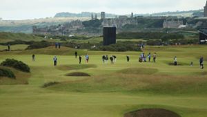 Auf dem Old Course von St. Andrews spielen die weltbesten Golfer beim 144. British Open. Foto: Getty