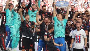Wieder Meister: Profis des FC Bayern München. Foto: Imago/Jö/rg Nieberga