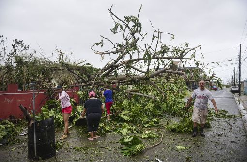 Hurrikan „Maria“ hat Puerto Rico schwer getroffen Foto: AP