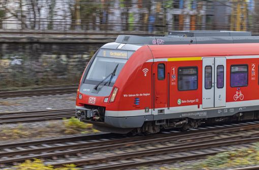 Der Vorfall ereignete sich in einer S-Bahn der Linie S1 in Richtung Kirchheim unter Teck (Archivbild). Foto: imago images/Arnulf Hettrich