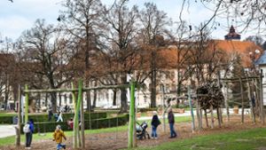 Der Spielplatz auf der Maille gehört zu den beliebtesten in Esslingen. Auch die Experten geben ihm gute Noten. Foto: Ines Rudel