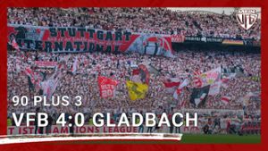 VfB Stuttgart 4:0 Borussia MGladbach | Das Fußball-Fest, die Feier & die Pause 👏 #90plus3