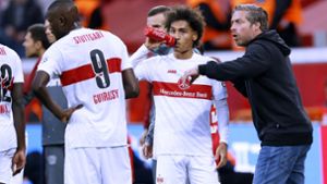 Der VfB Stuttgart hat bei Bayer Leverkusen  mit 0:2 verloren. Foto: IMAGO/Laci Perenyi