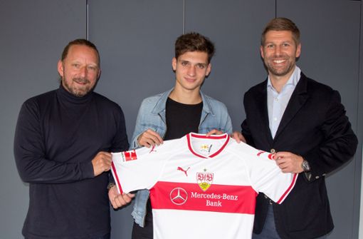 Mateo Klimowicz wechselt aus der zweiten argentinischen Liga zum VfB Stuttgart. Foto: VfB Stuttgart