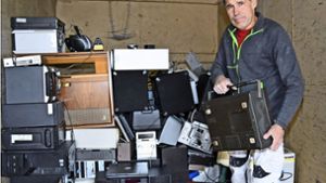 Eine Verordnung verschärft die Entsorgung alter  Elektro- oder Elektronikgeräte. Sie  werden im Wertstoffhof gesammelt. Foto: Mathias Kuhn
