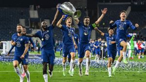 Der FC Chelsea gewinnt das Champions-League-Finale. Foto: AFP/DAVID RAMOS