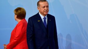 Angela Merkel und Recep Tayyip Erdogan haben sich derzeit nicht mehr viel zu sagen. Foto: AFP