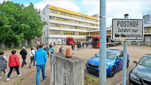 Wann der Startschuss für die Neugestaltung des  Leonberger Postareals endlich fällt, ist weiterhin unklar. Foto: Simon Granville