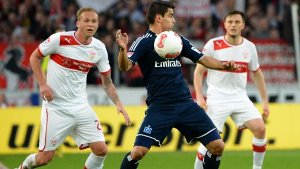 William Kvist (re.) und Raphael Holzhauser bleiben wohl in der ungeliebten Reserve des VfB Stuttgart Foto: dpa