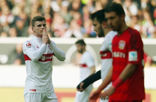 Timo Werner lässt seine Zukunft beim VfB offen Foto: Getty