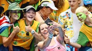 Die Stuttgarter Tennisspielerin Laura Siegemund – hier ein Bild von 2019 – freut sich,    in Australien „endlich wieder vor  Publikum zu spielen“. Foto: imago/Paul Zimmer
