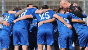 Die Blauen haben gegen Steinbach den nächsten Sieg in der Liga geholt. Foto: Pressefoto Baumann/Julia Rahn