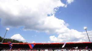 Der 1. FC Heidenheim trägt seine Heimspiele in der Voith-Arena aus – dem höchstgelegenen Profi-Stadion  in Deutschland. Foto: Baumann