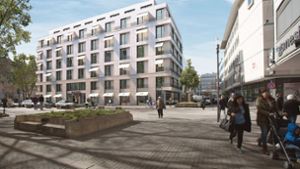 So könnte das neue Hotel an der Nadlerstraße aussehen Foto: ALDINGER+WOLF