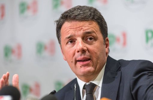 Matteo Renzi erklärt den Rücktritt vom Parteivorsitz – allerdings will er erst gehen, wenn eine Regierung gefunden ist. Foto: imago stock&people