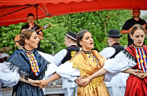 Fremde Kulturen kann man beim Internationalen Familienfest (hier eine kroatische Volkstanzgruppe) kennenlernen. Foto: Weingand