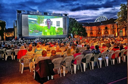 Stimmungsvolles Kino-Erlebnis im Hof der Karlskaserne anno 2022. Foto: Archiv (avanti)